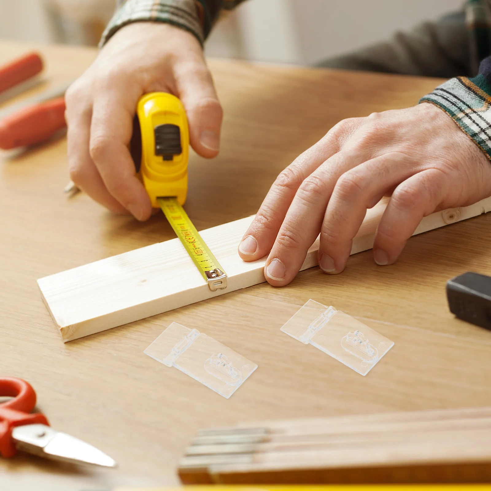 Акриловая прозрачная пряжка-защелка - Фотография_3