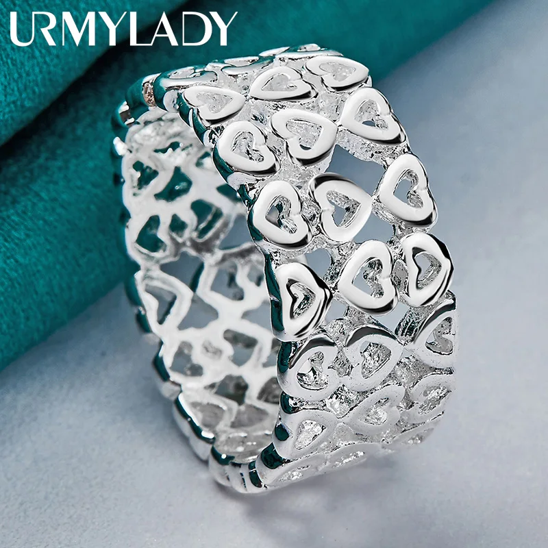 Urmylady полое сердце из стерлингового - Фотография_3