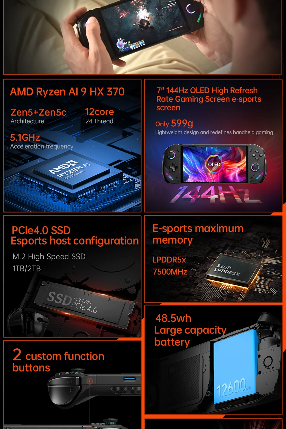 Onexplayer onexfly f1 pro amd 8840u - Фотография_3