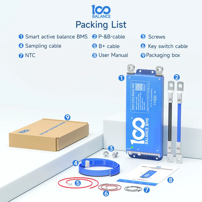 100balance100a bms 8-24s smart - Фотография_6