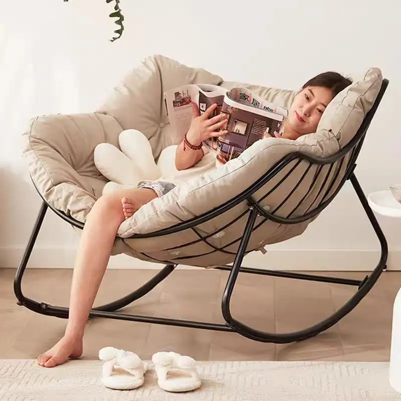 Лидер продаж, современное кресло-качалка для гостиной - Фотография_5