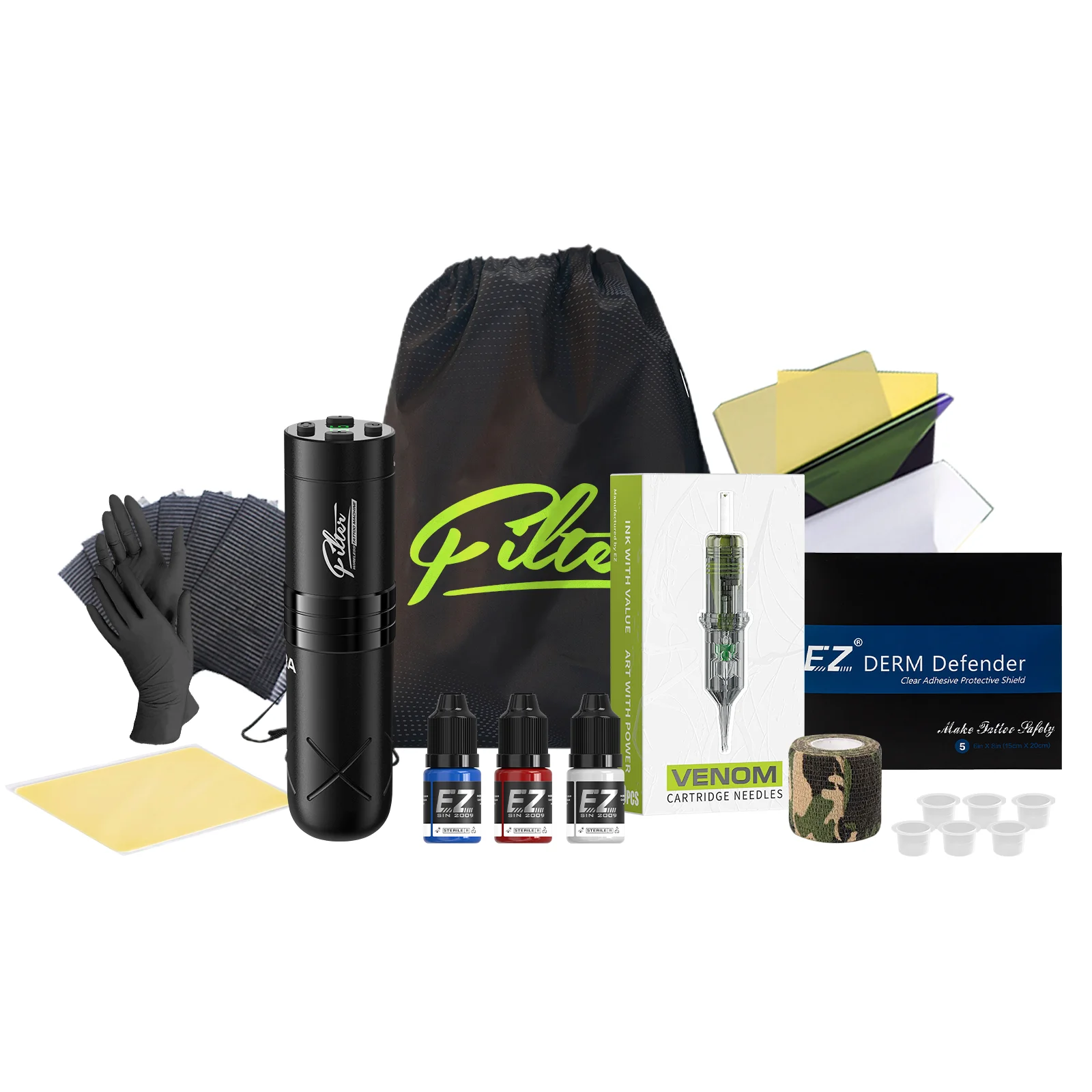 Tora tattoo kit беспроводная ручка
