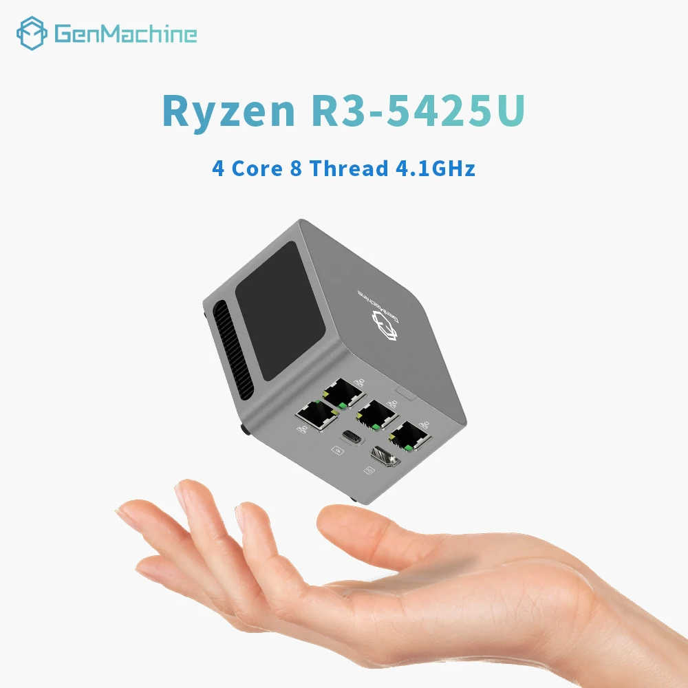 Мини-пк genmachine amd ryzen 3 5425u 4