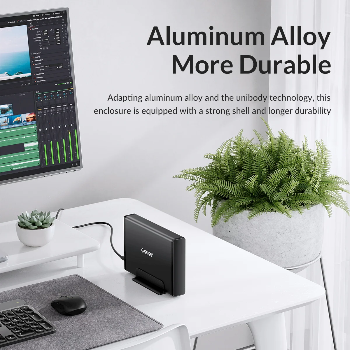 Orico 3,5-дюймовый корпус для жесткого диска type-c usb3 - Фотография_5