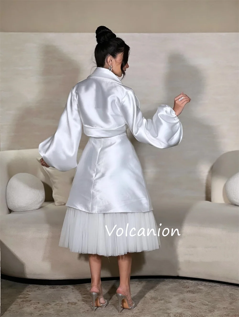 Изысканные платья миди трапециевидной - Фотография_5