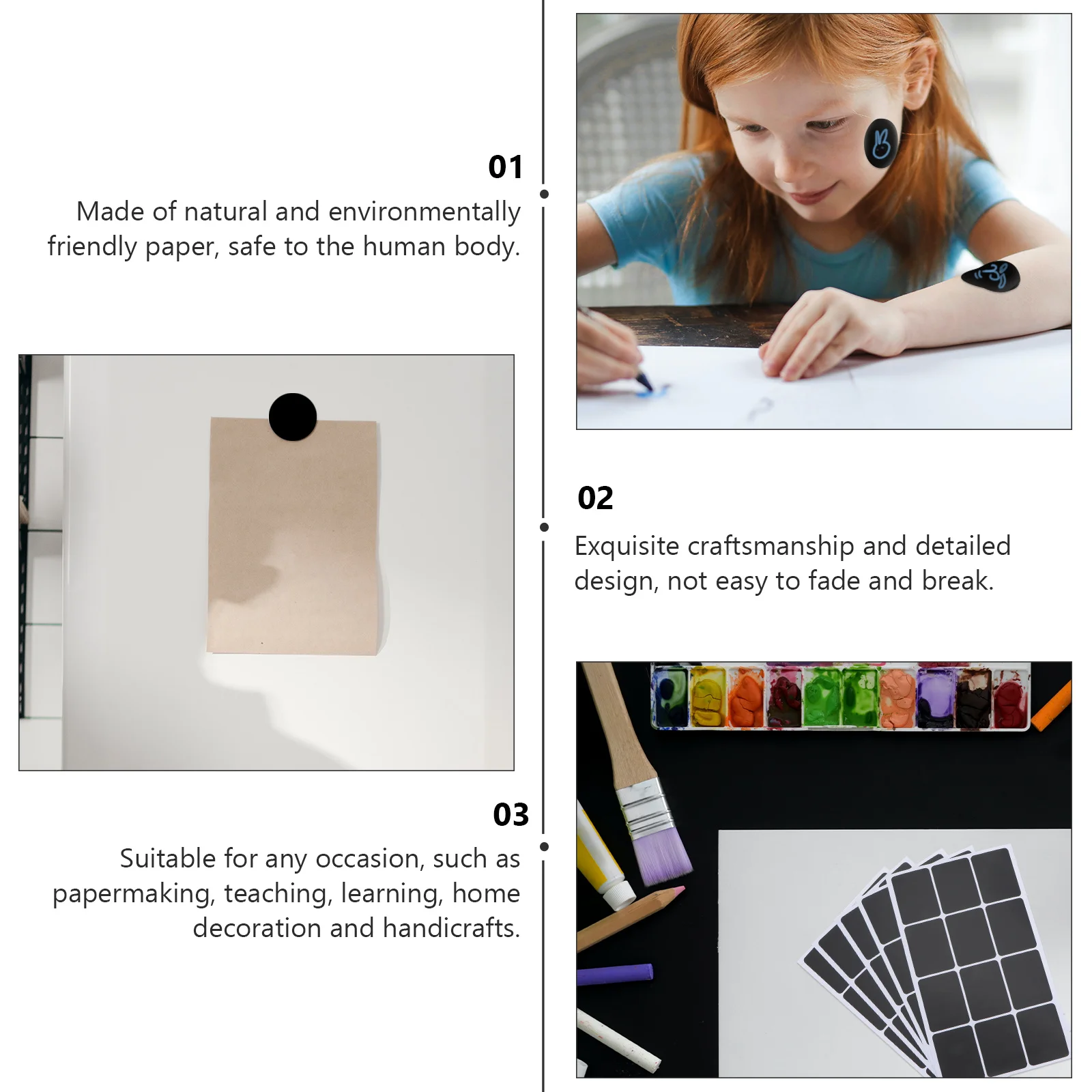 1 комплект, водонепроницаемые наклейки для классной доски - Фотография_6