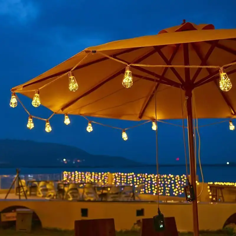 Наружный гирляндный светильник на солнечной энергии - Фотография_6