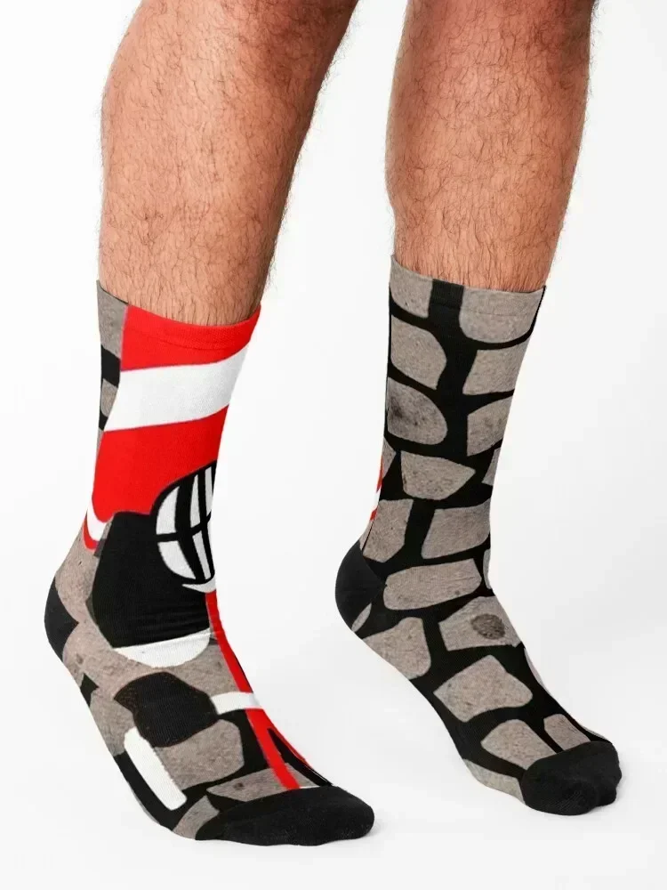 Paris-roubaix: винтажные носки с принтом для гонок на велосипеде - Фотография_3