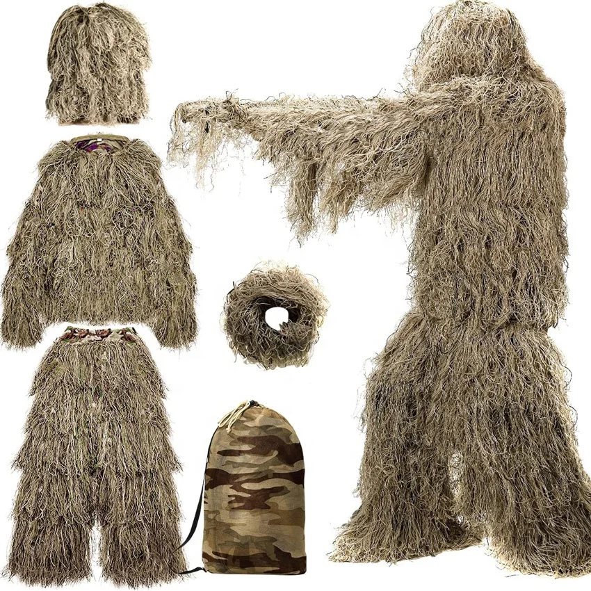 Камуфляжный костюм ghillie для скрытой фотографии