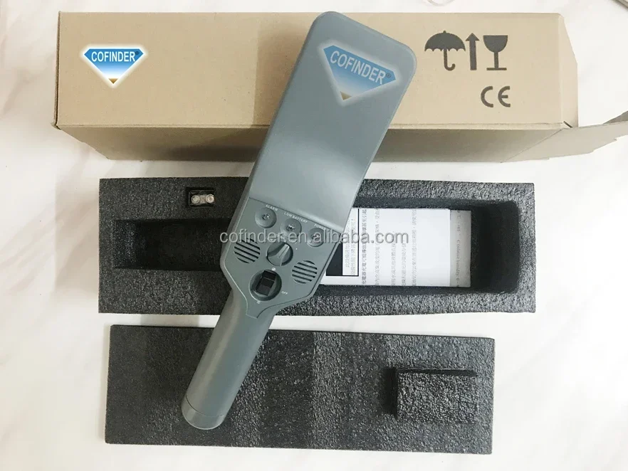 Ручной металлоискатель cofinder v160 с регулируемой чувствительностью - Фотография_5