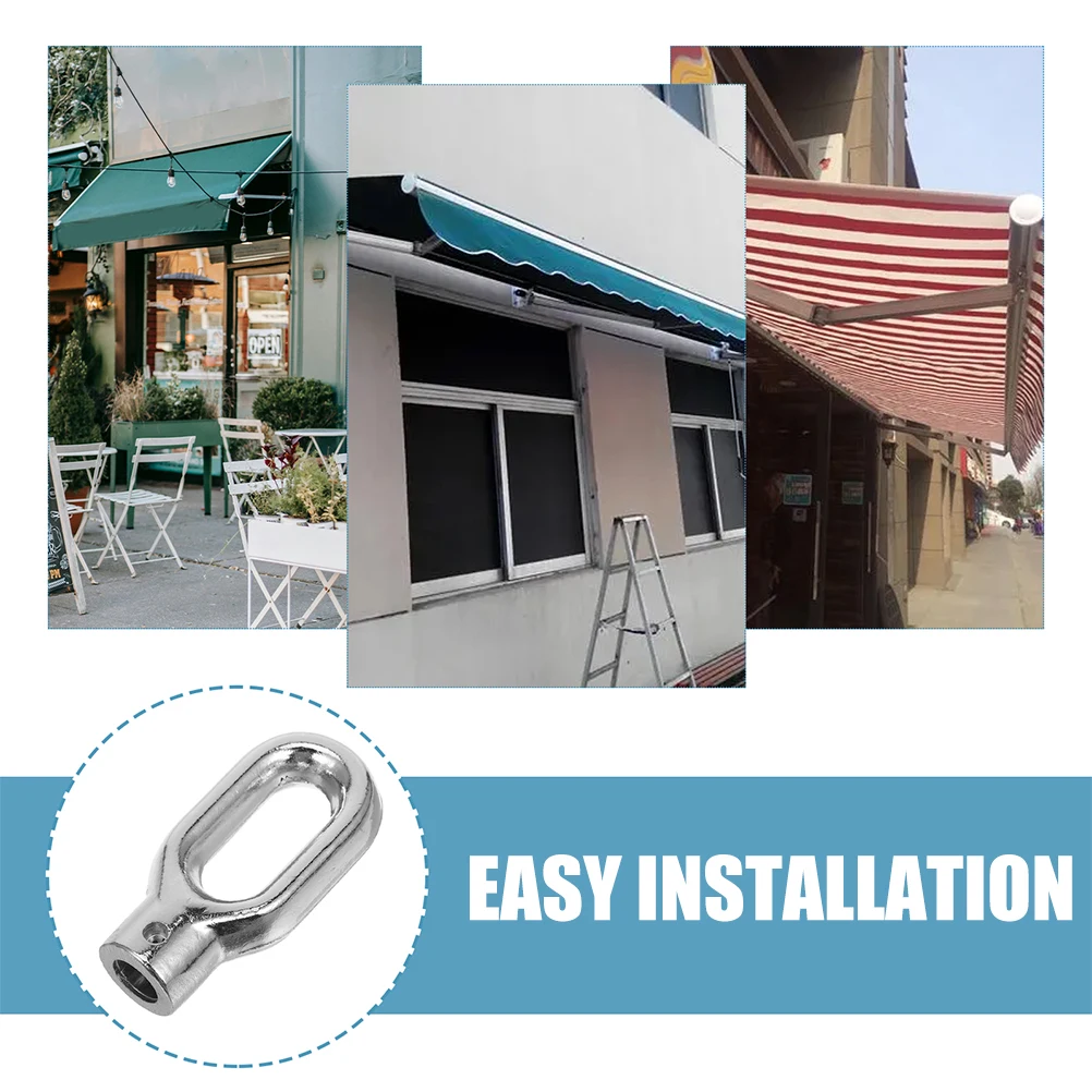 Алюминиевый кольцевой крючок для тента - Фотография_5