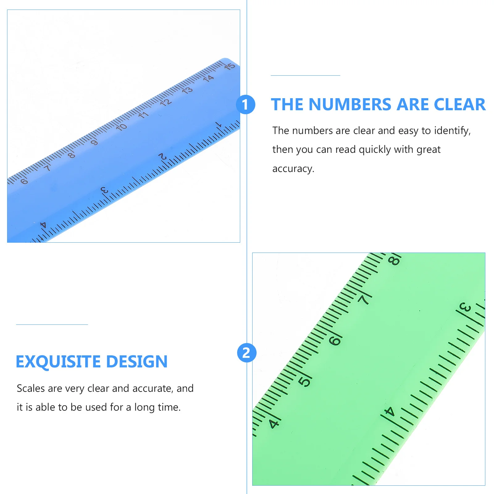 Студенческая пластиковая прямая линейка - Фотография_6