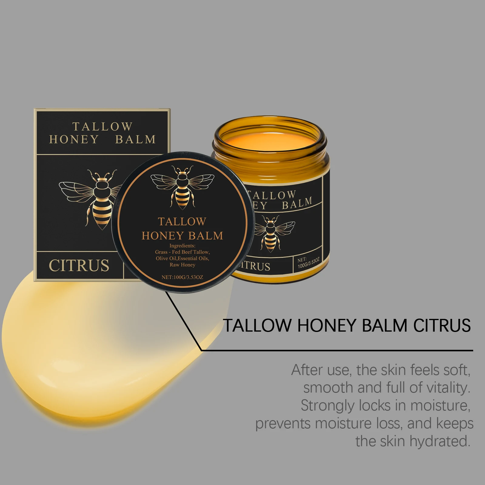 Крем с медом tallow - Фотография_6