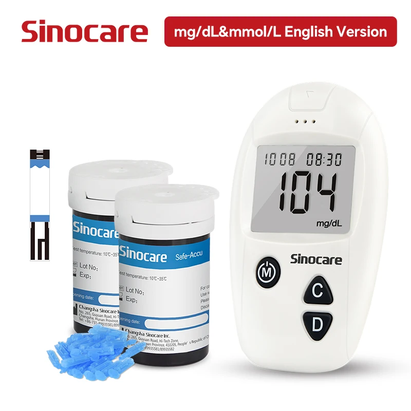 Глюкометр sinocare safe-accu - Фотография_5