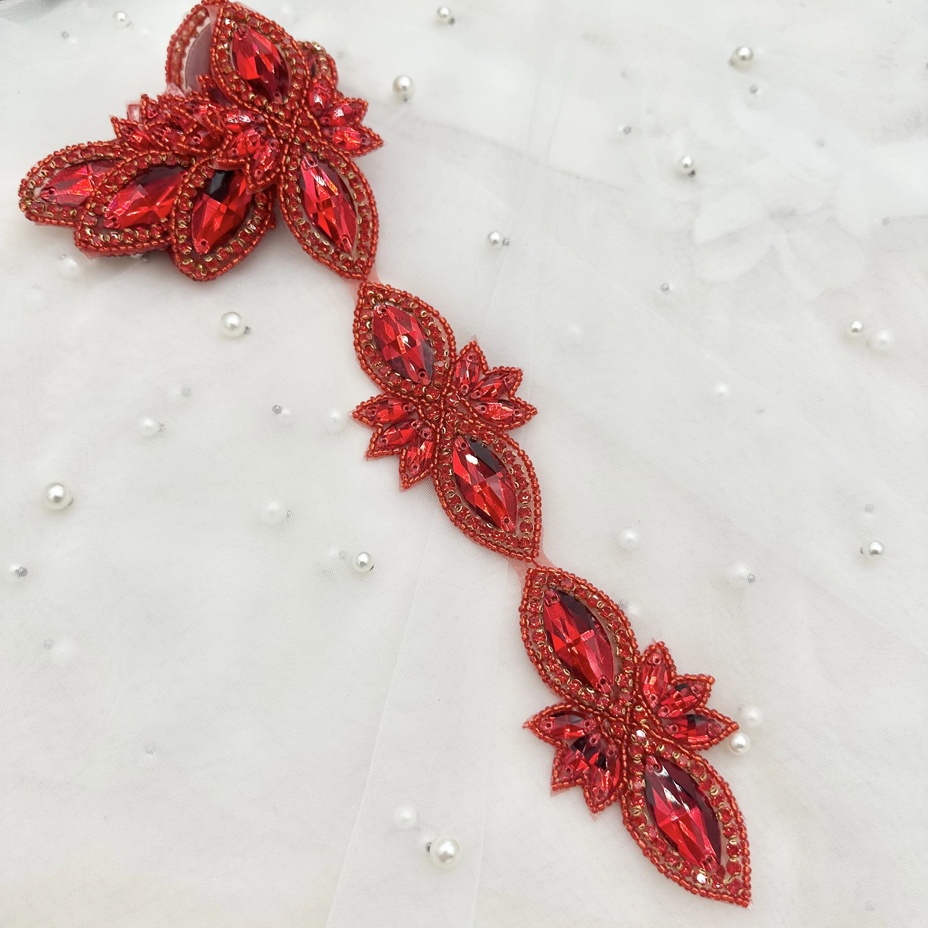 Оранжевый 17*31 форма маркизы - Фотография_3