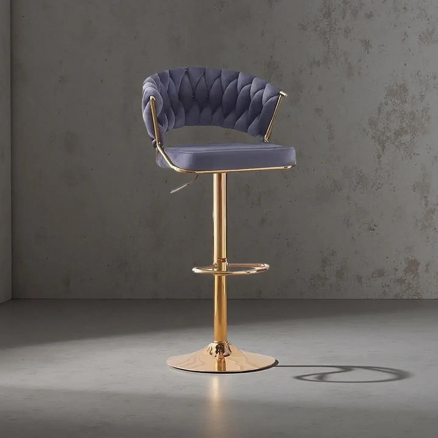 Металлический барный стул для дома - Фотография_5