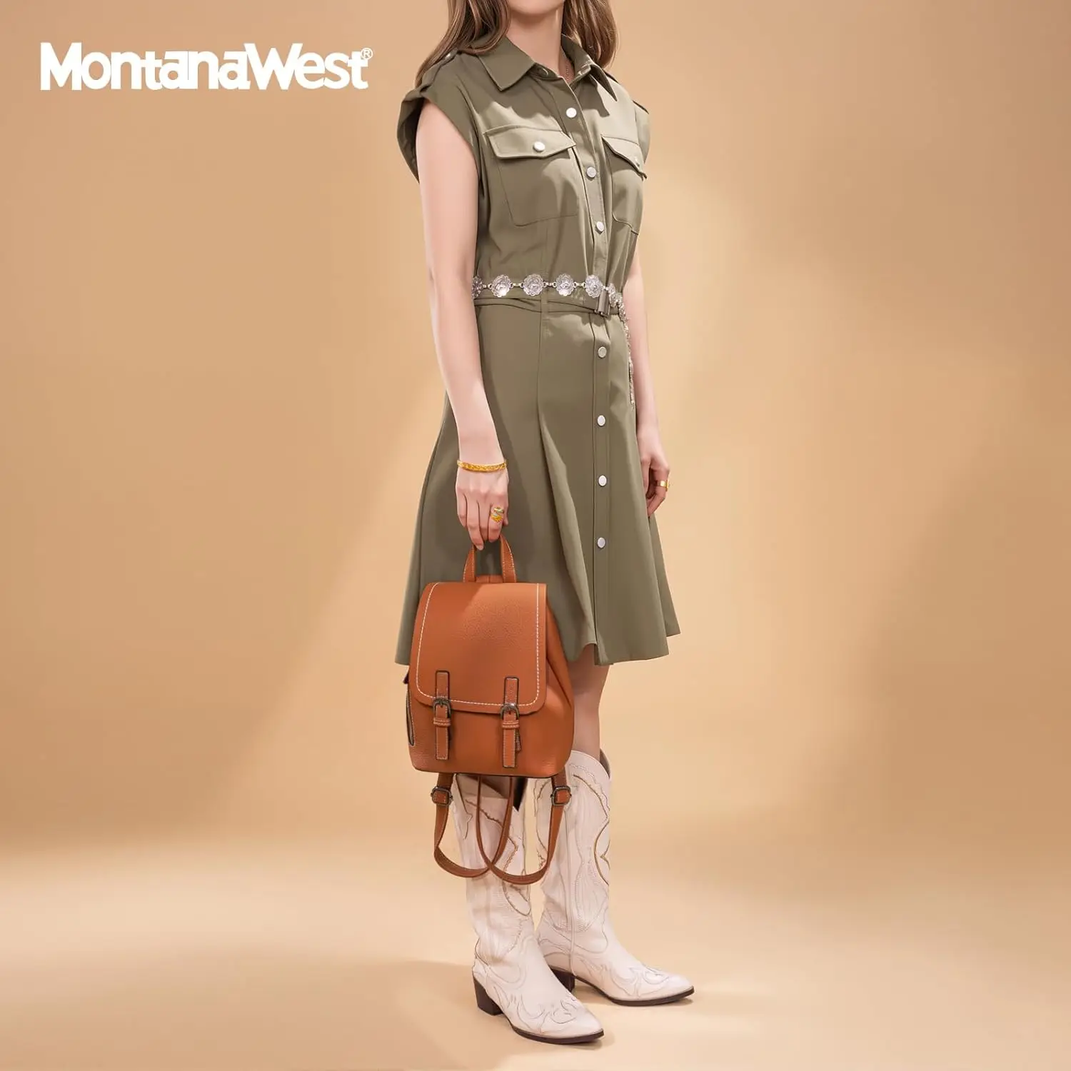 Мини-женский рюкзак montana west - Фотография_3