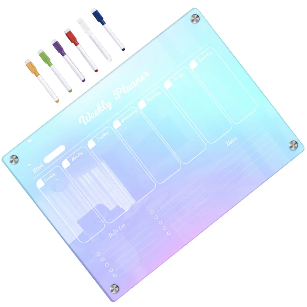 1 комплект, акриловая доска для сухого стирания для холодильника - Фотография_6