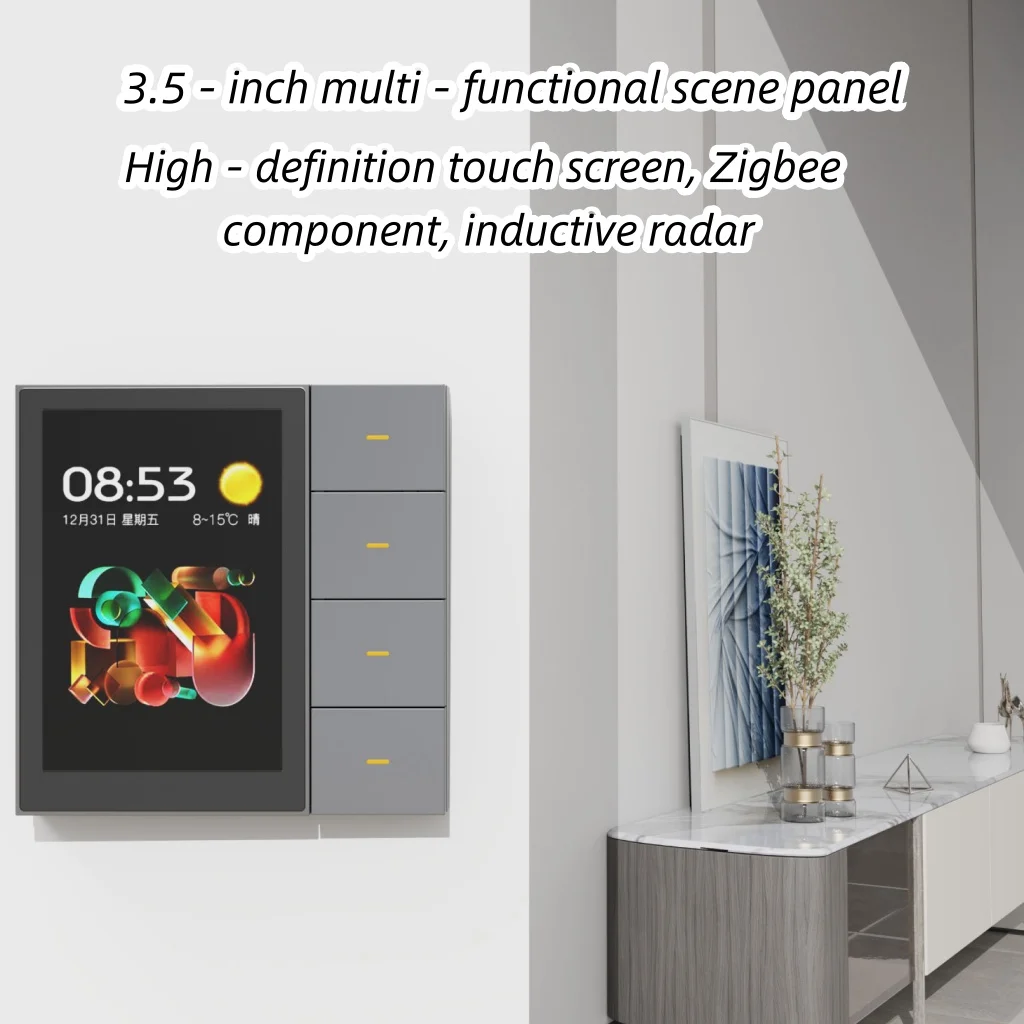 Настенный выключатель f3pro tuya smart zigbee - Фотография_3