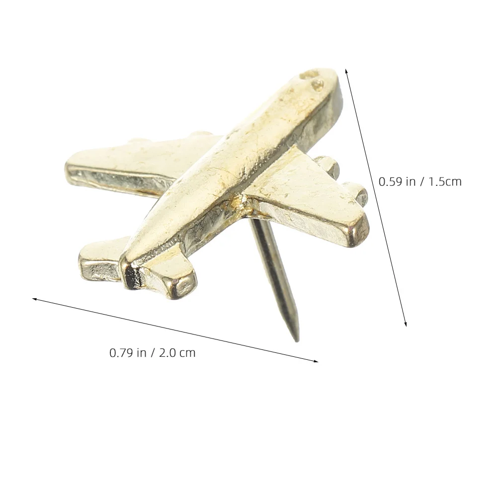 Металлические кнопки в виде самолета - Фотография_4