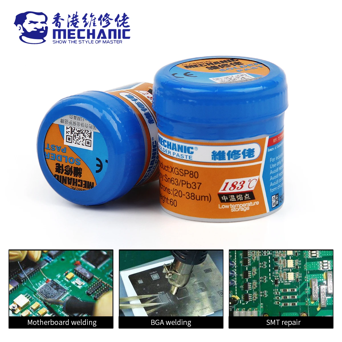 Mechanic xg series 183. ℃   оловянная паяльная паста - Фотография_5