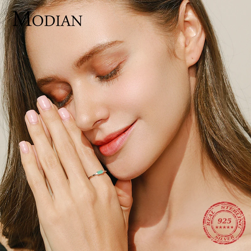 Modian charm, роскошное настоящее кольцо 925 - Фотография_4
