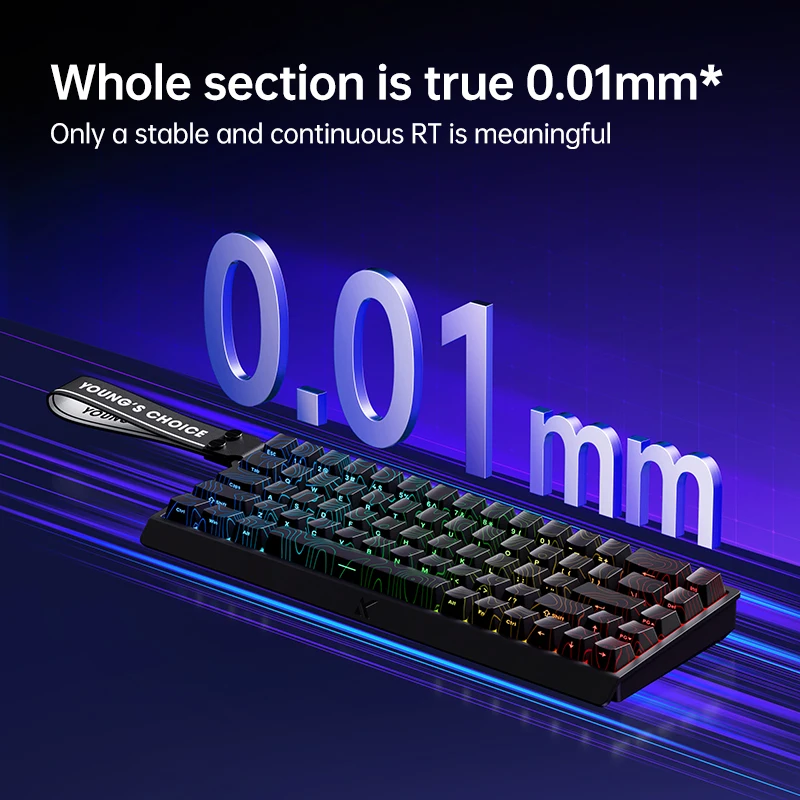 Mchose ace 60 pro 68 механическая клавиатура с магнитной осью - Фотография_4
