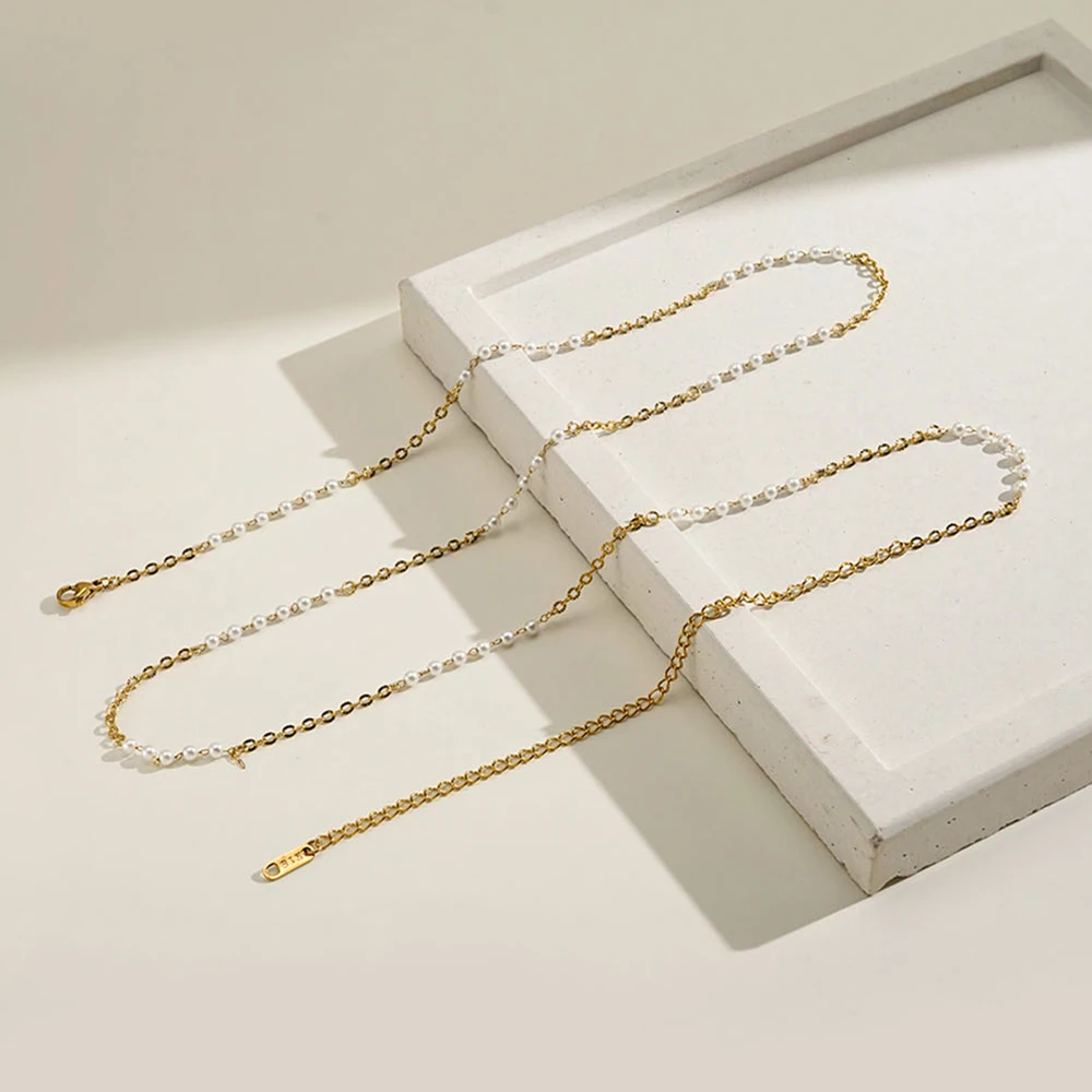 Enfashion поясная цепочка с имитацией жемчуга - Фотография_6