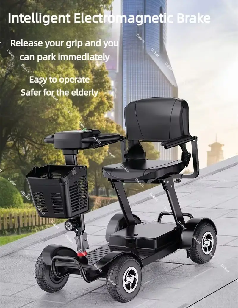 Складной мобильный самокат для пожилых людей - Фотография_6