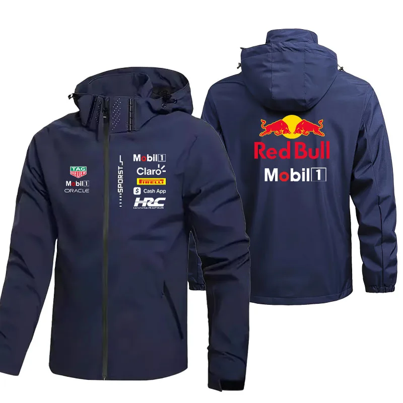 Мужская гоночная куртка с логотипом red bull - Фотография_2
