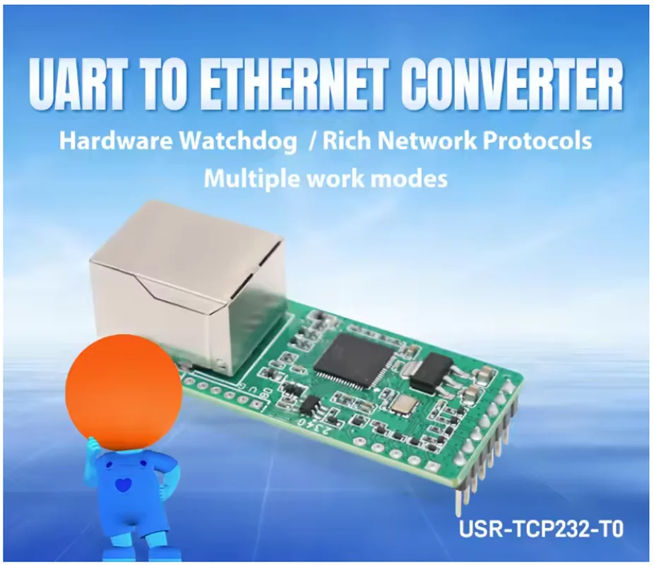 Мини-модуль pusr ttl к ethernet - Фотография_2