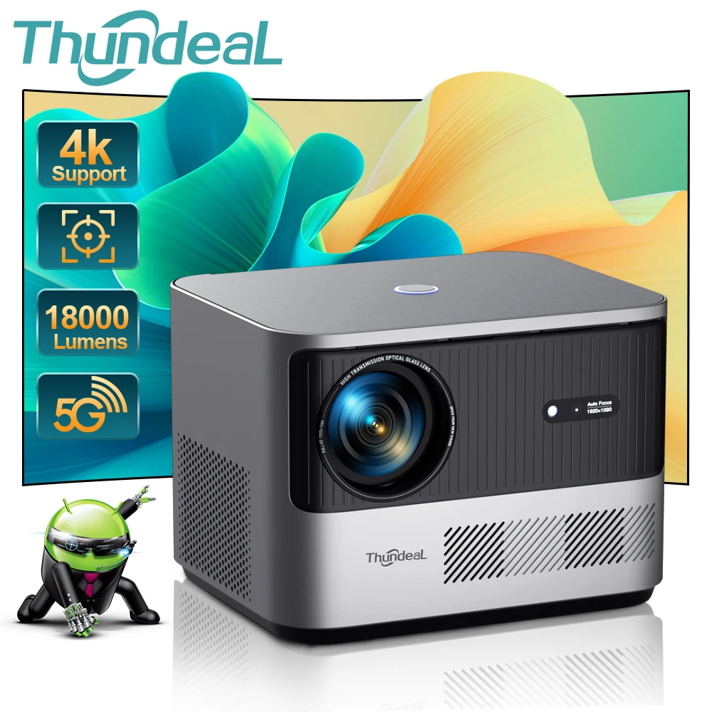 Проектор thundeal full hd 1080p tda6w с автофокусом
