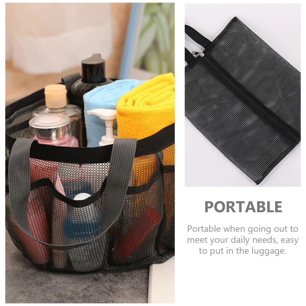 Сетчатые сумки, многофункциональная портативная косметичка - Фотография_2