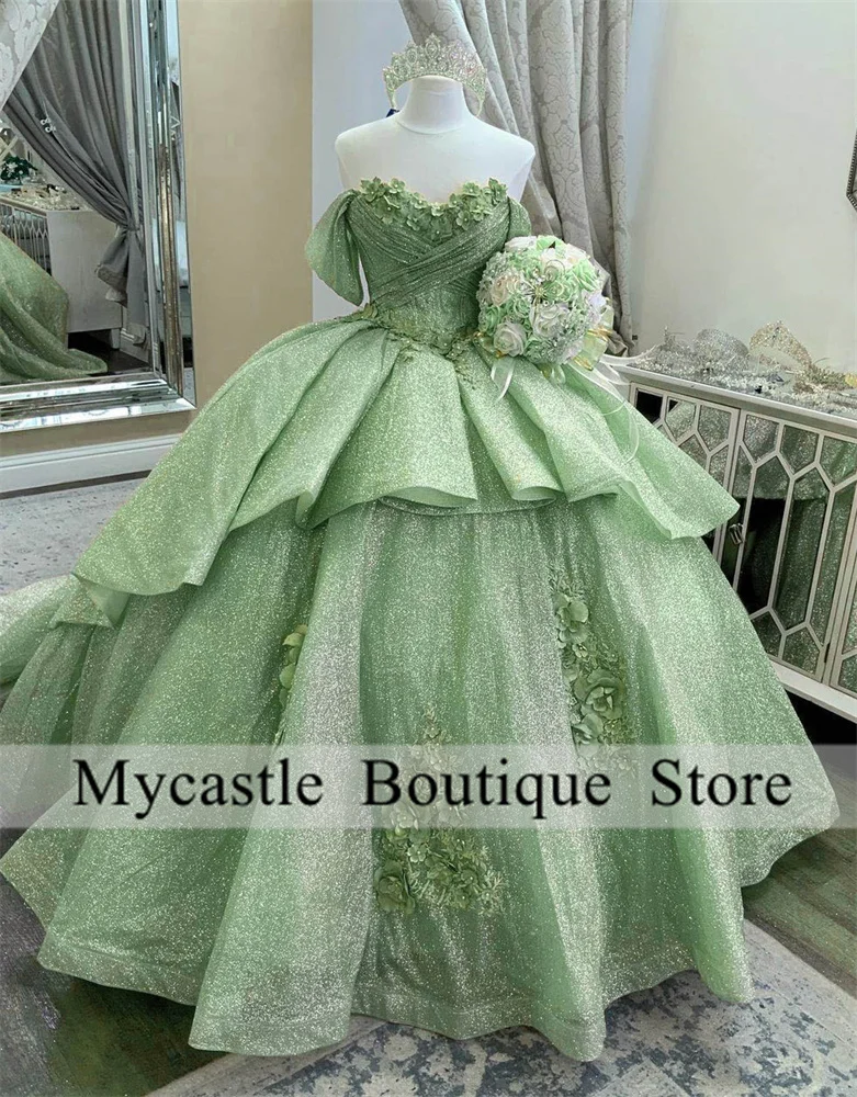 Платье quinceanera с открытыми - Фотография_5