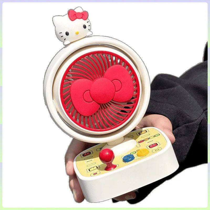Sanrio летний мини-вентилятор hello kitty - Фотография_5