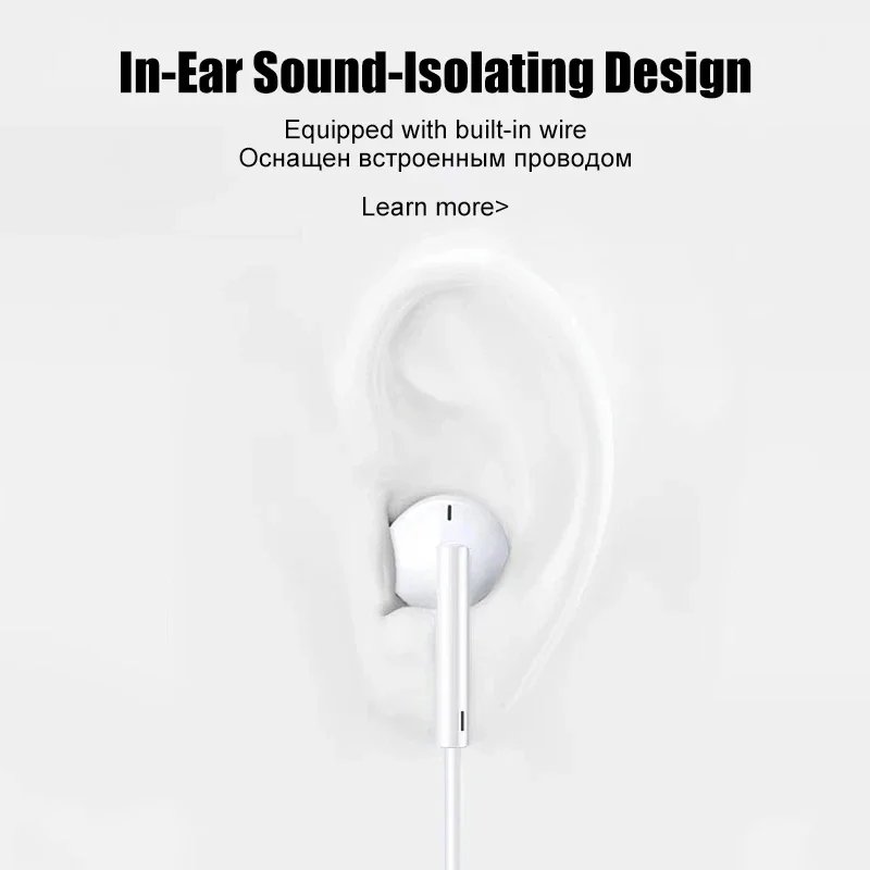 Оригинальные наушники для apple iphone 15 - Фотография_6