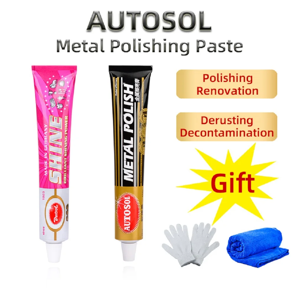 Немецкая паста для полировки металла autosol
