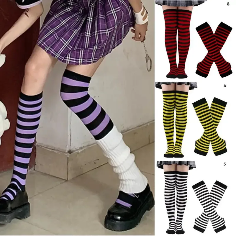 Y2k панк, женские гольфы для девочек - Фотография_3