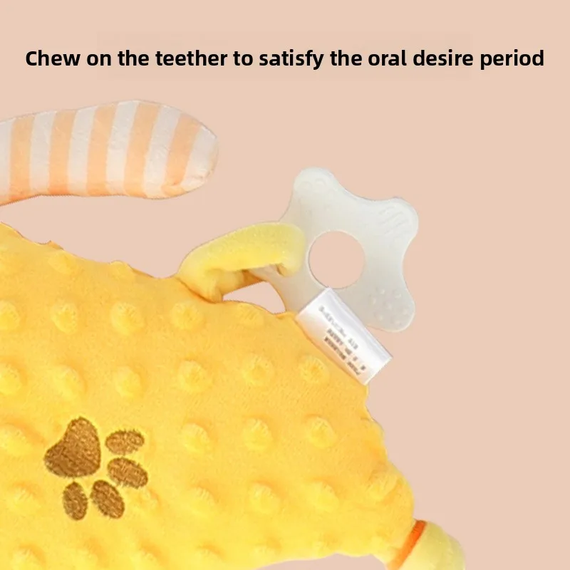 Детское успокаивающее полотенце можно укусить ребенка для сна - Фотография_3