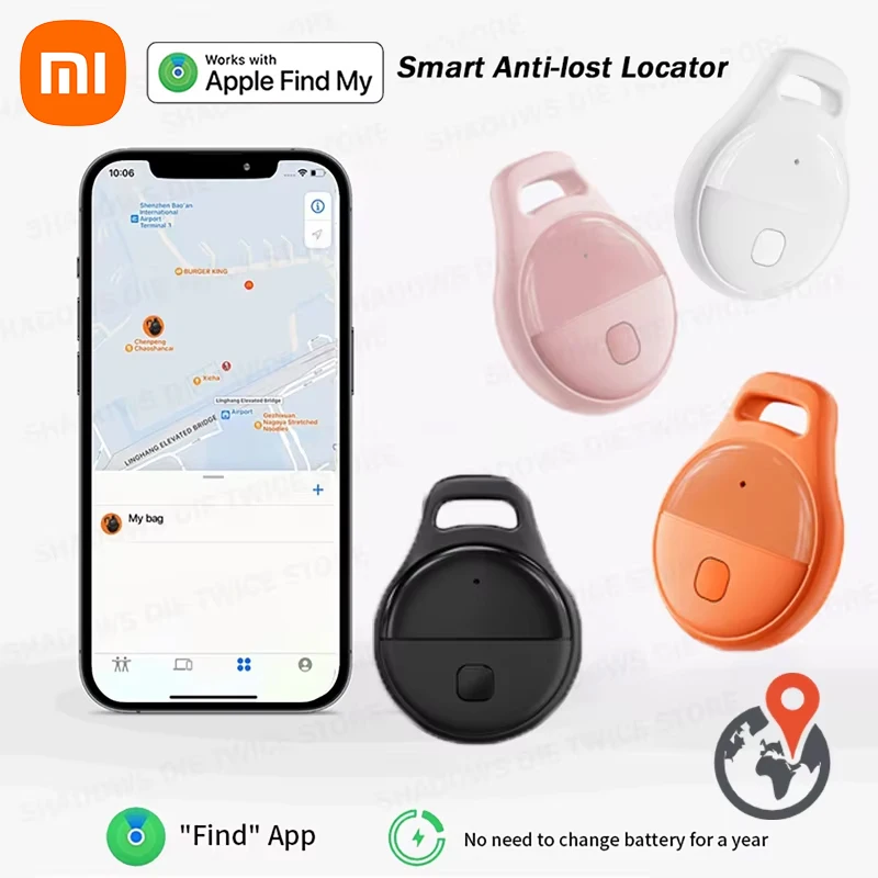 Мини-трекер xiaomi с защитой от потери