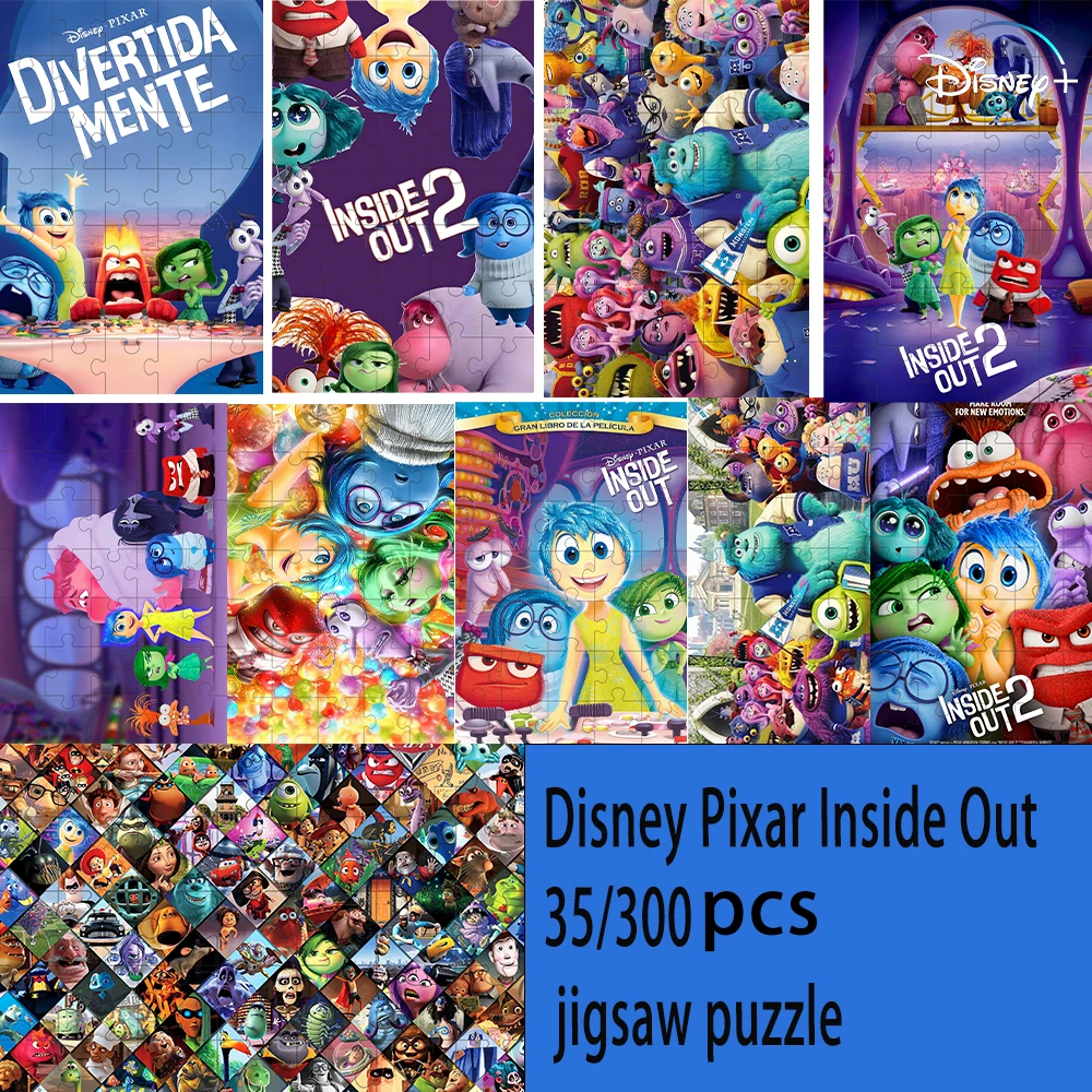 Disney pixar inside out пазлы деревянные