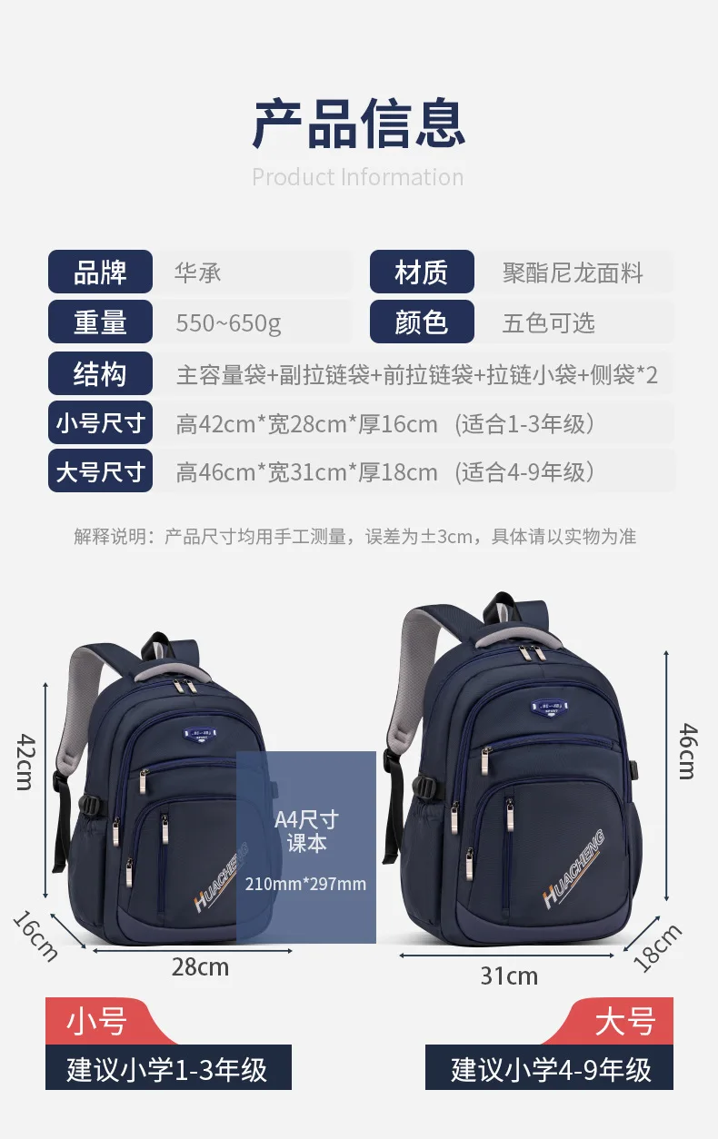 Новый модный школьный рюкзак для подростков - Фотография_2