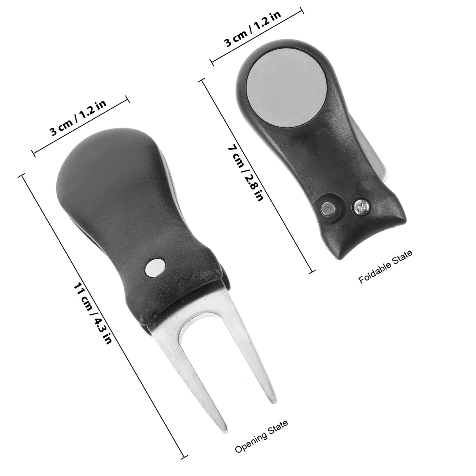 Вилка для ремонта divot для гольфа - Фотография_5