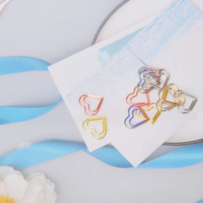 Металлические скрепки в форме сердца - Фотография_4