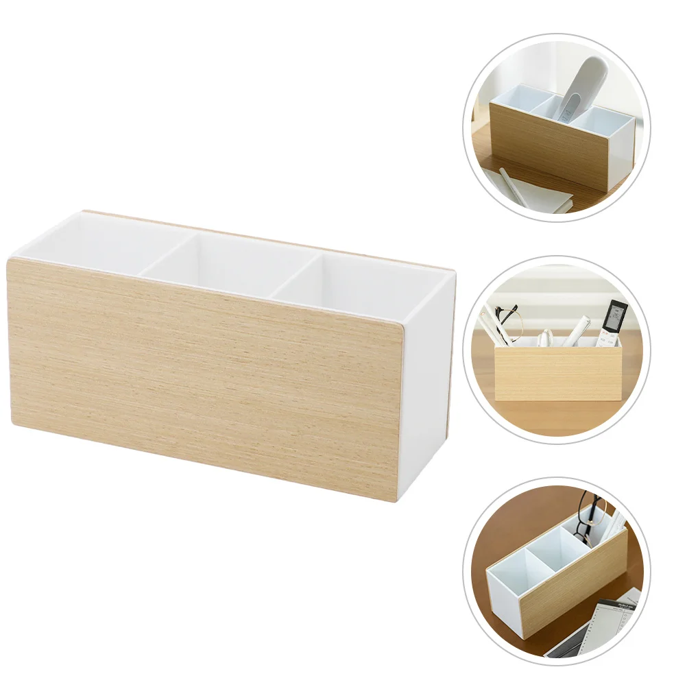 Деревянный настольный органайзер для хранения - Фотография_5