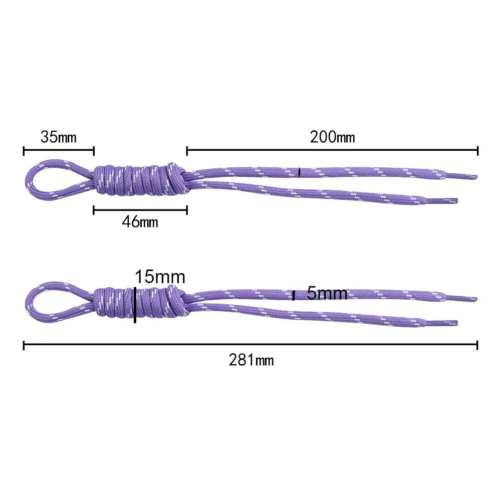 Разноцветная нейлоновая веревка для мобильного телефона - Фотография_3