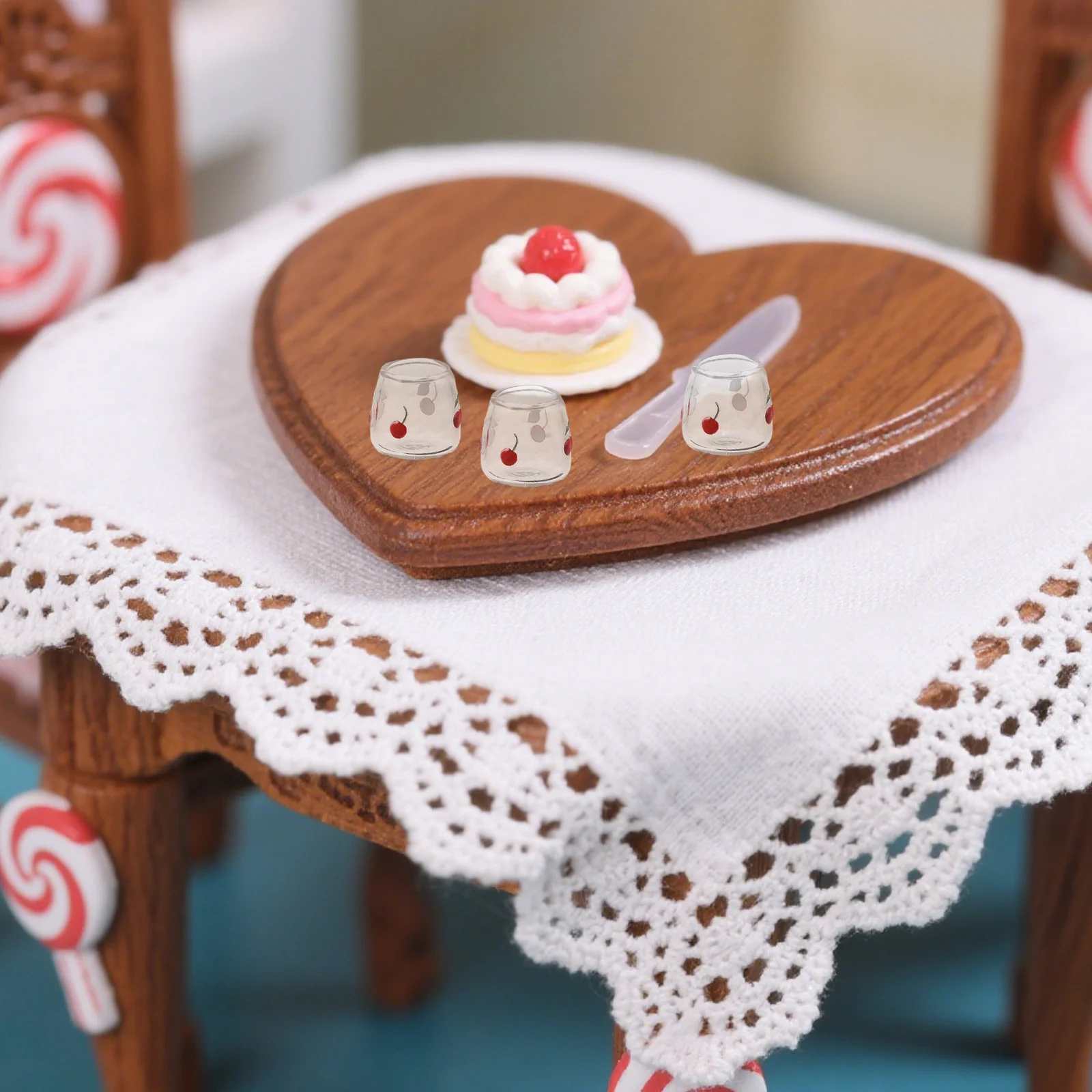 Мини-чашки для питья для кукольного домика - Фотография_3