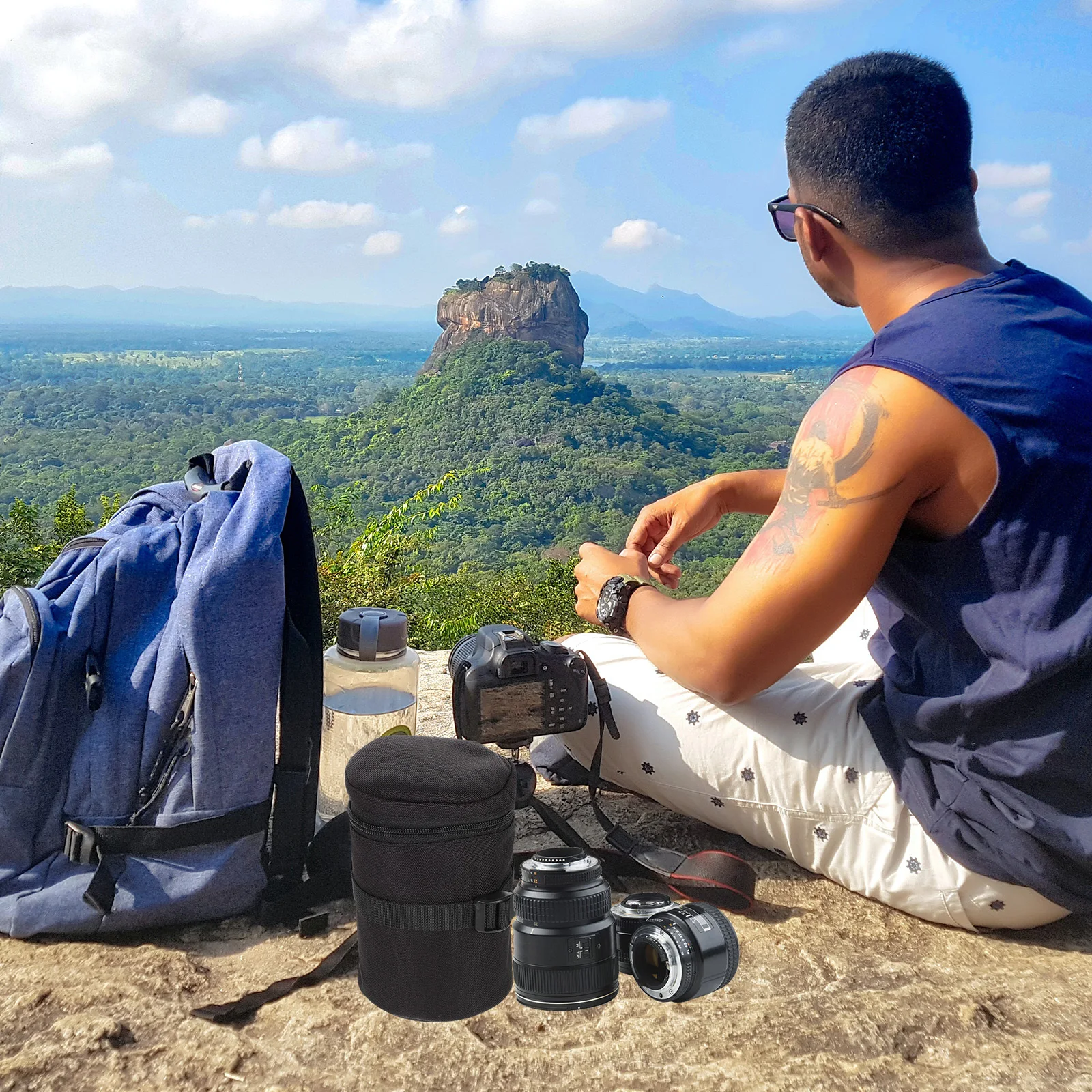 Прочный чехол для объектива камеры