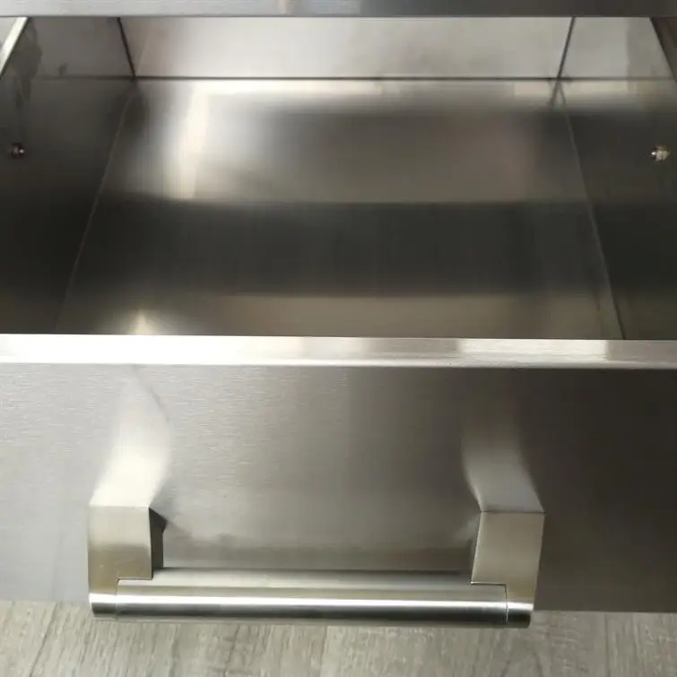 Заводские модульные уличные кухонные встроенные шкафы - Фотография_5