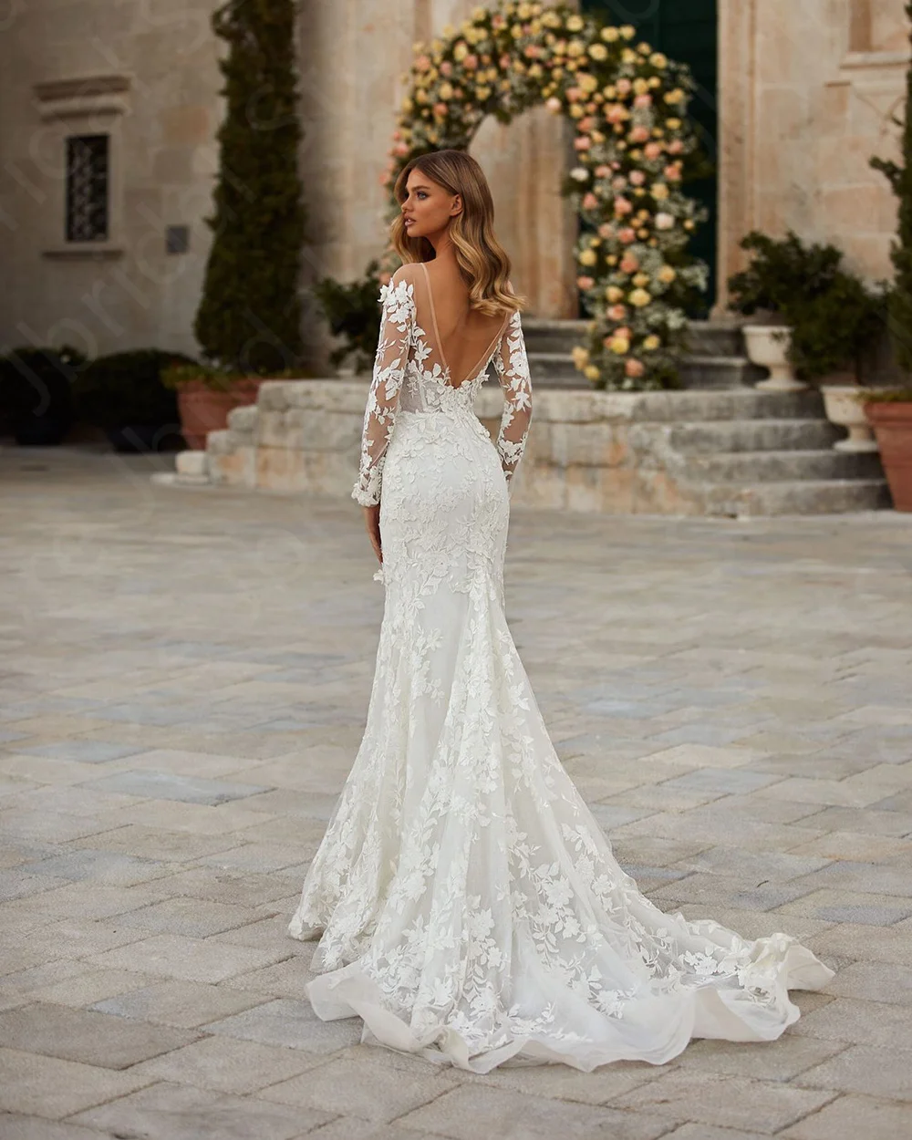 Великолепные свадебные платья из двух частей по индивидуальному заказу - Фотография_6